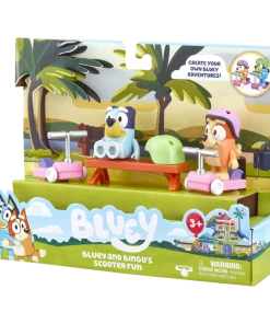 Scooter Time: Bluey & Bingo Figurines Season 4 Mini Vehicle Playset 9 Scooter Time: Bluey & Bingo Figurines Season 4 Mini Vehicle Playset -Discoveroo Sales Store MO000123SCOOTER 3