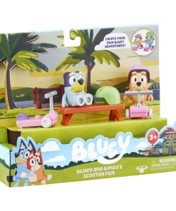 Scooter Time: Bluey & Bingo Figurines Season 4 Mini Vehicle Playset 10 Scooter Time: Bluey & Bingo Figurines Season 4 Mini Vehicle Playset -Discoveroo Sales Store MO000123SCOOTER 4