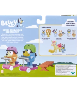 Scooter Time: Bluey & Bingo Figurines Season 4 Mini Vehicle Playset 11 Scooter Time: Bluey & Bingo Figurines Season 4 Mini Vehicle Playset -Discoveroo Sales Store MO000123SCOOTER 5