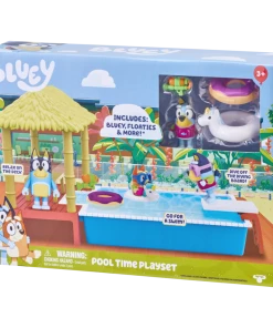 Bluey Pool Time Fun Playset Season 4 -Discoveroo Sales Store MO000124 4