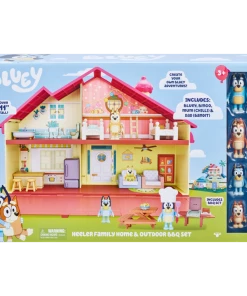 Bluey Mega Bundle Home, BBQ Playset, And 4 Figures -Discoveroo Sales Store MO000131 4