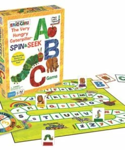Briarpatch The Very Hungry Caterpillar, Spin & Seek ABC Card Game
