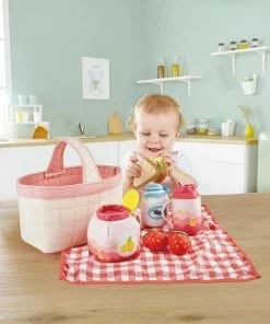 Hape Toddler Picnic Basket -Discoveroo Sales Store UG HE3179 3
